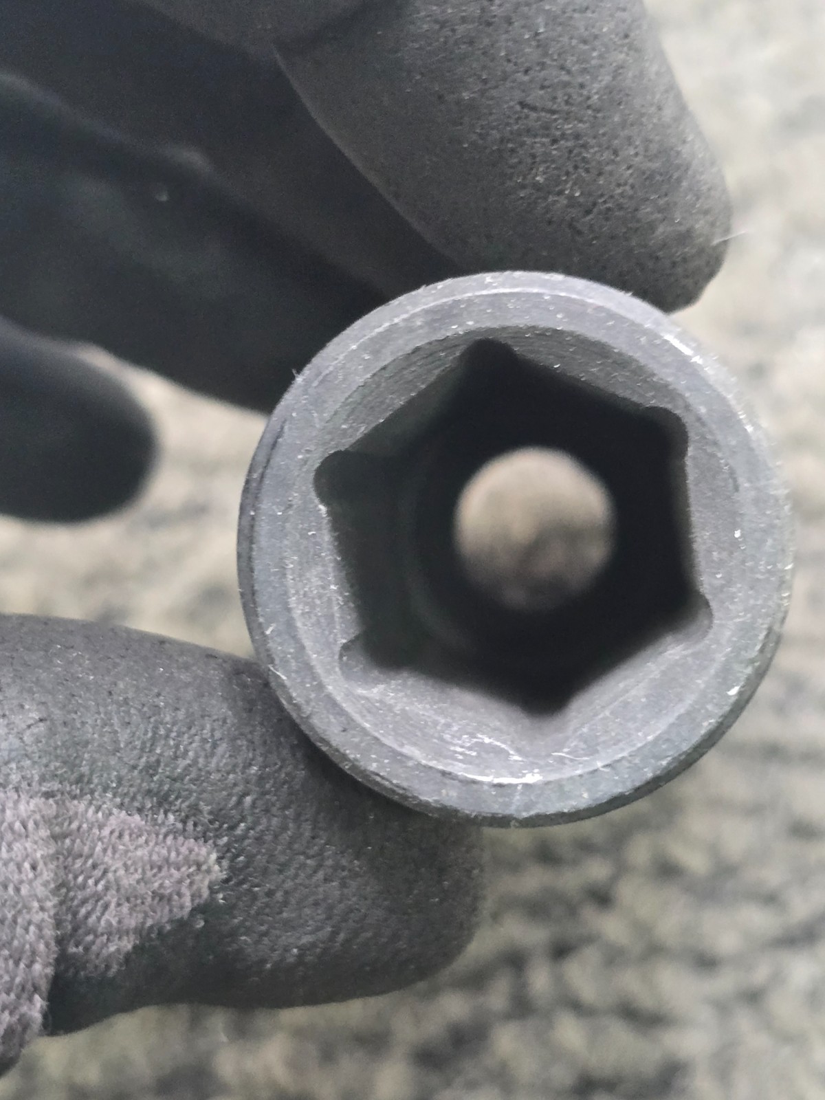 (QTY 6) Jetech FX1/2-D18 1/2 Inch Drive 18mm Deep Impact Socket Metric Black