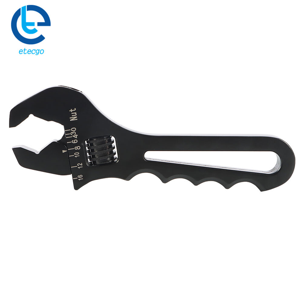 Adjustable Wrench Aluminum Tool Spanner For Hose End Fitting 3AN-16AN New