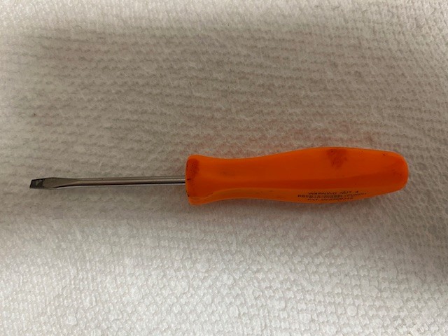 Snap-on SPP46B Pocket Screwdriver — Orange