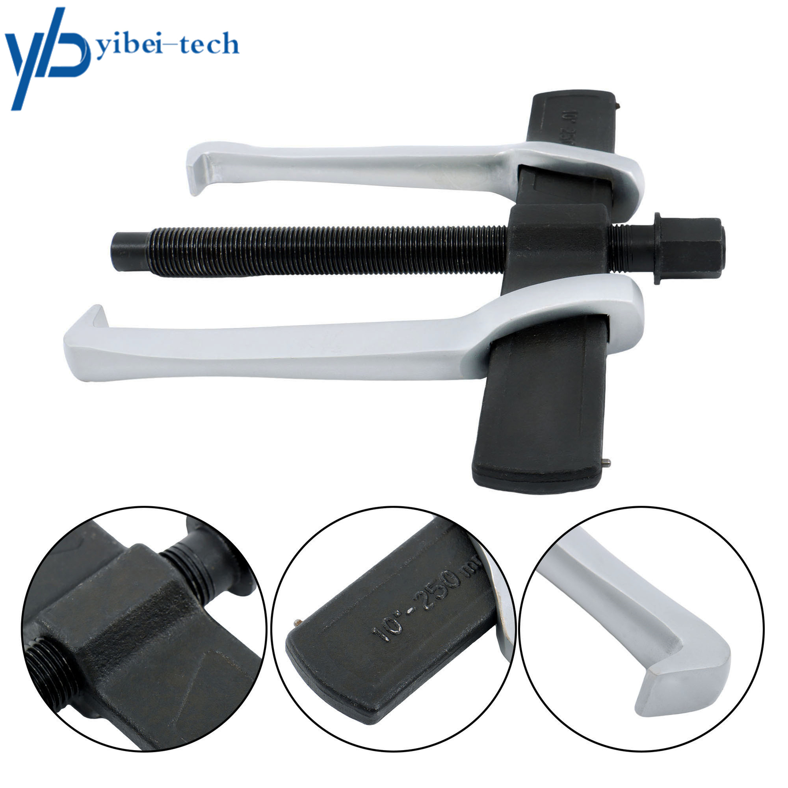 8/10/12 Inch 2 Jaw Gear Puller Adjustable Bearing Puller Gears Removal Tool