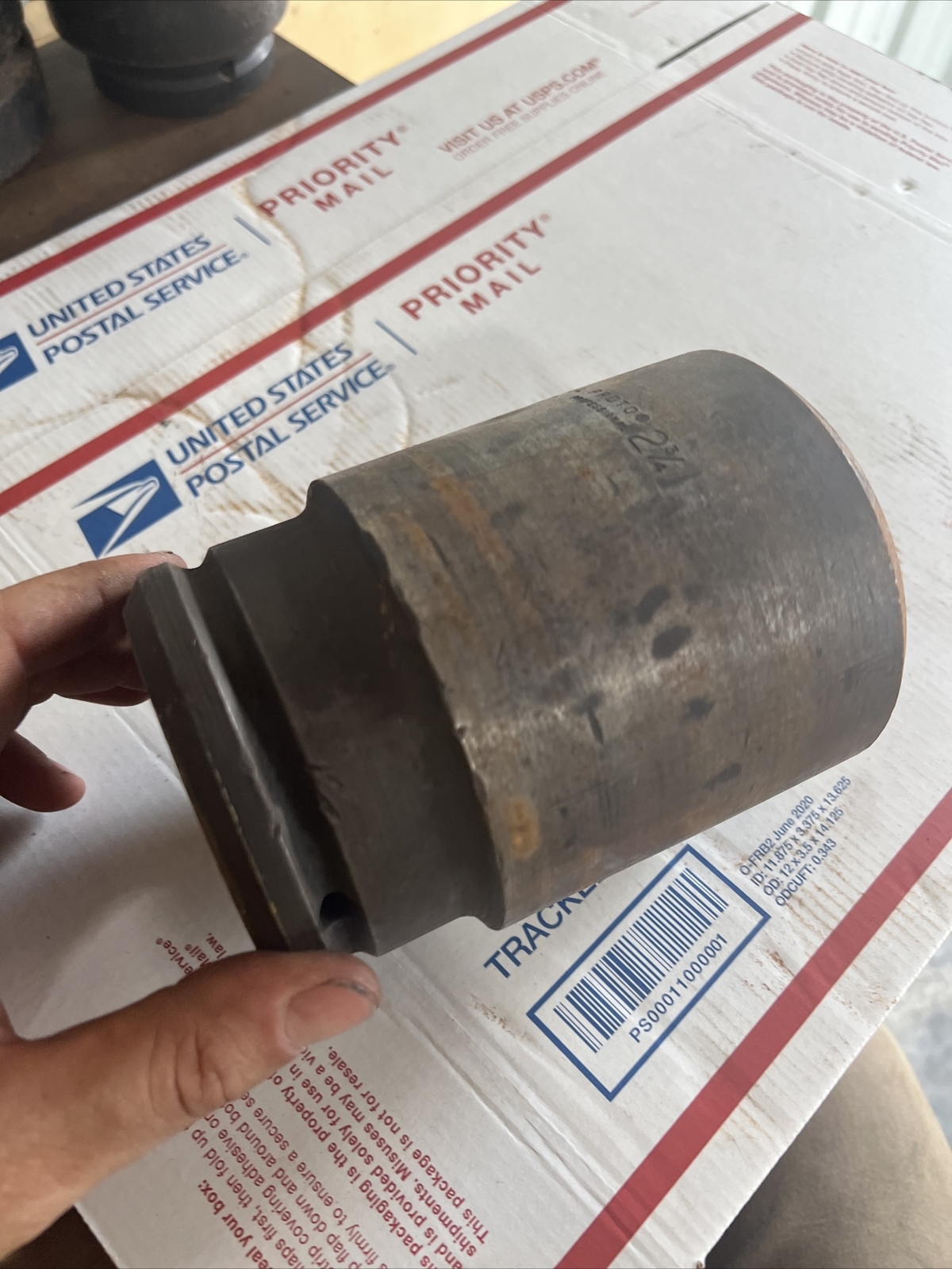 Proto 15044-L 1-1/2″ Drive 2 3/4″ 6-Point SAE Standard Socket ED4U #2044C