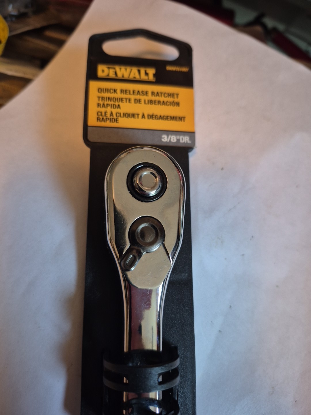 DEWALT QUICK RELEASE RATCHET [DWMT81097] 3/8» DRIVE NEW