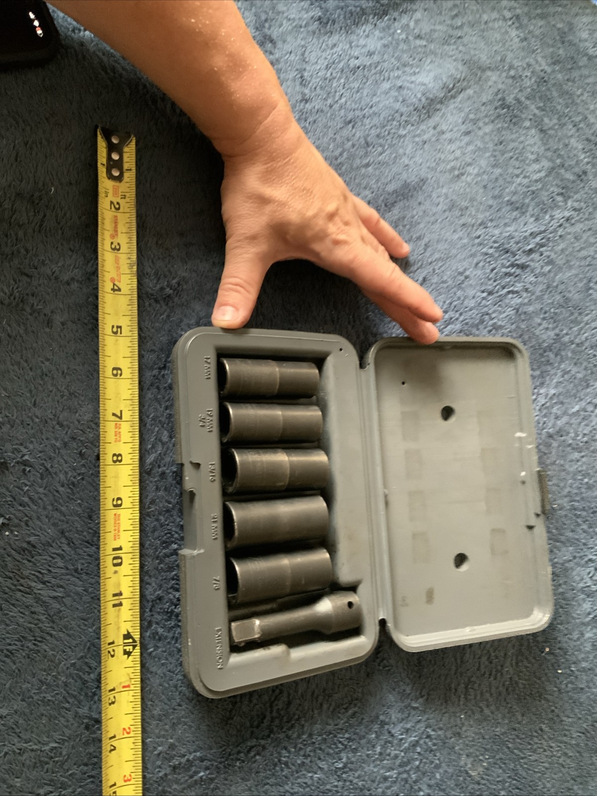 Blue Point Wheel Flip Socket Set…has Wear…..see Pics……complete Set