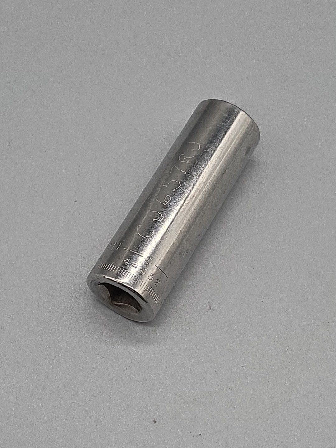 Craftsman Tools 15mm 6 Point Deep Chrome Socket 3/8″ Drive G-44432 USA