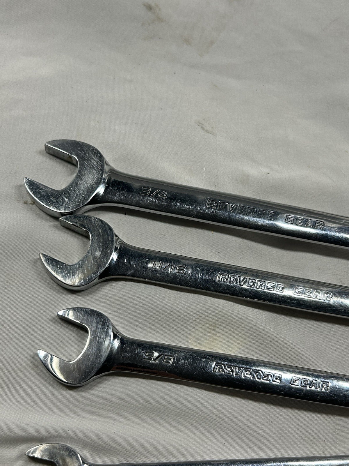 Blackhawk by Proto BW-1408 7pc Saw reversible ratcheting combination wrenches
