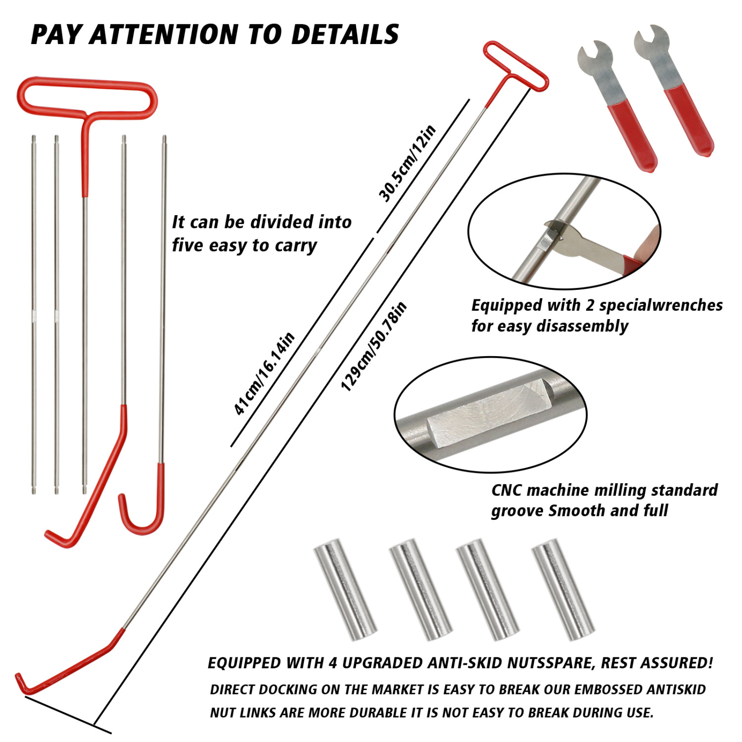 27PCS Emergency Auto Tool Universal Vehicle Repair Set Window Car Door Maintain