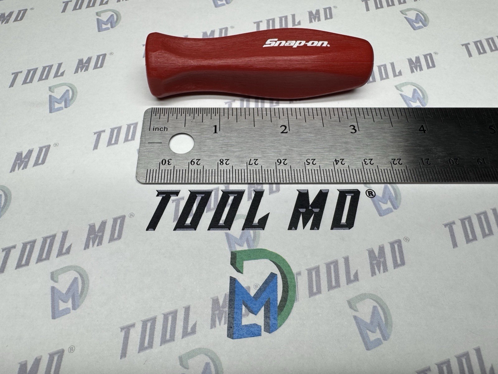 Snap-on Tools NEW RED 1/4″ Drive Replacement Hard Grip Ratchet Handle THLD72
