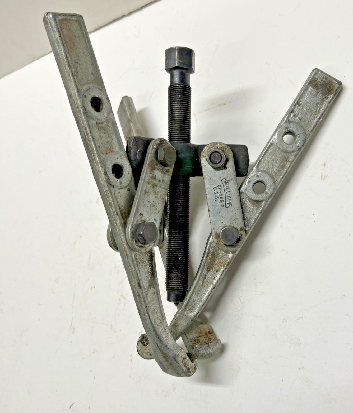 Williams 3- Jaw Industrial Bearing Gear Puller USA Model Gp – 246 10.5”