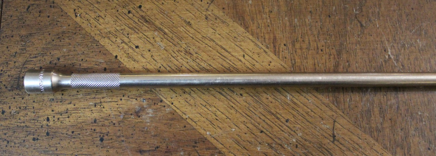 Snap On Tools 1/4″ Drive 14″ Long Knurled Chrome Extension TMXK140