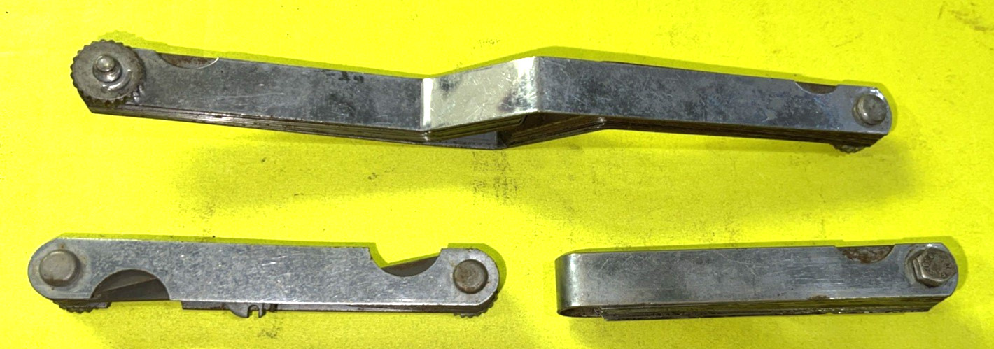 MATCO TOOLS 3 SETS OF FEELER GAUGES FREE SHIPPING IN TH US