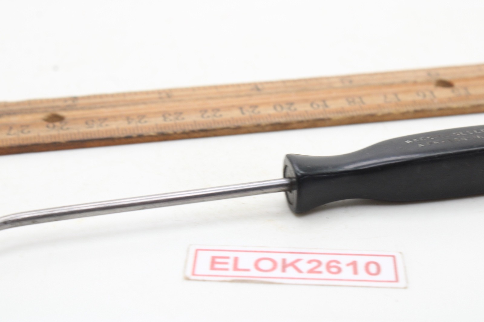 Snap-on Tools 3ASH 5-7/8″ Mini Hook Pick Black Hard Handle Made in USA
