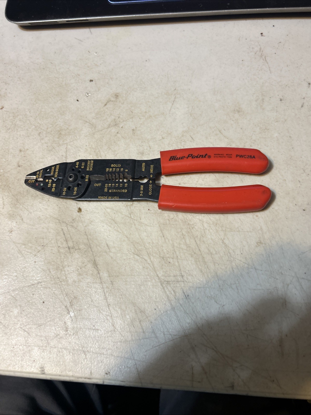 Blue Point By Snap On – Combination Electrical Wire Stripper Pliers PWC28A