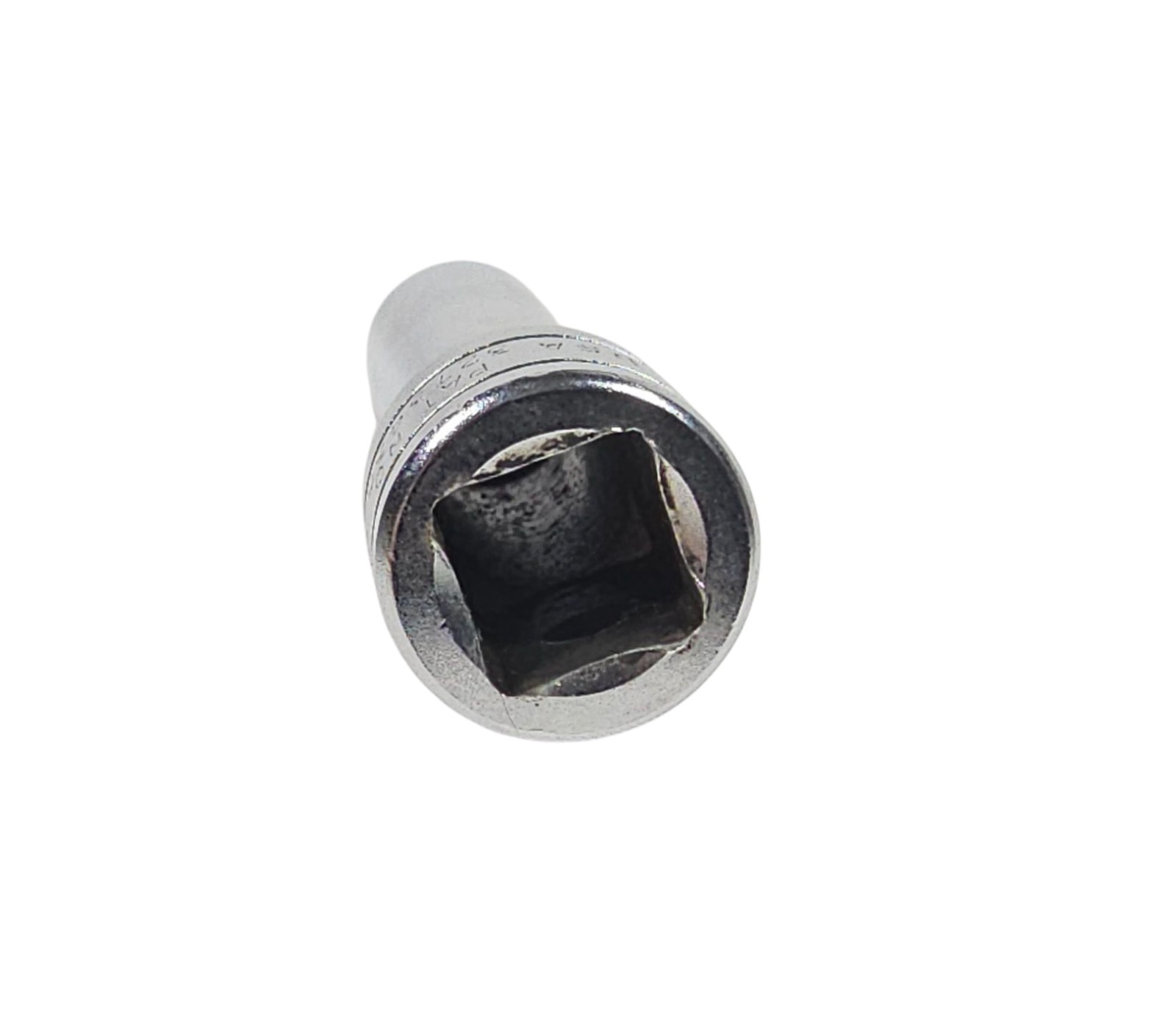Snap On SF121 3/8” Drive 12 Pt 3/8 Flank Dr Deep Chrome Socket USA