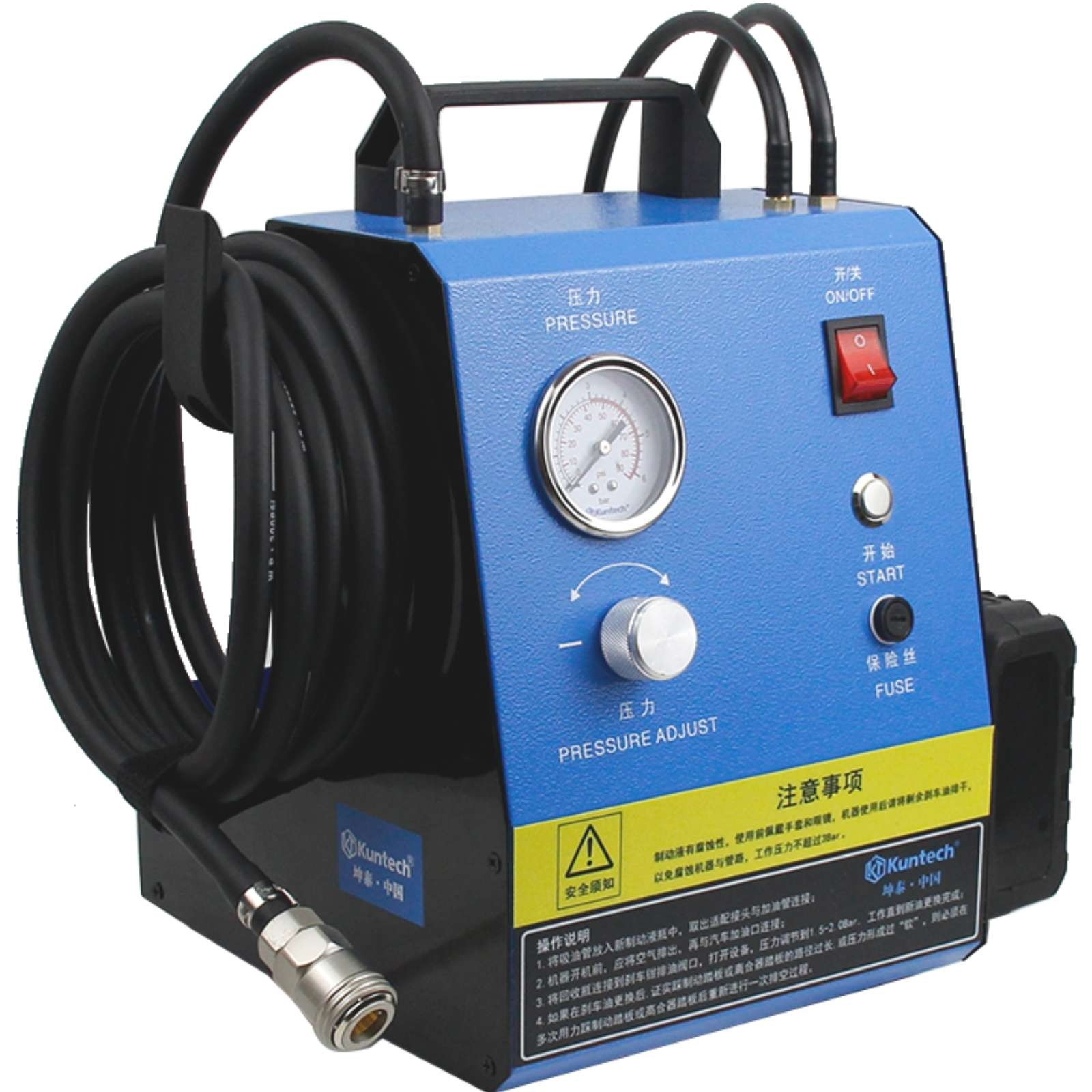 Electric Pulsating Brake Fluid Changer Machine Kit Automobile Brake Oil Changer