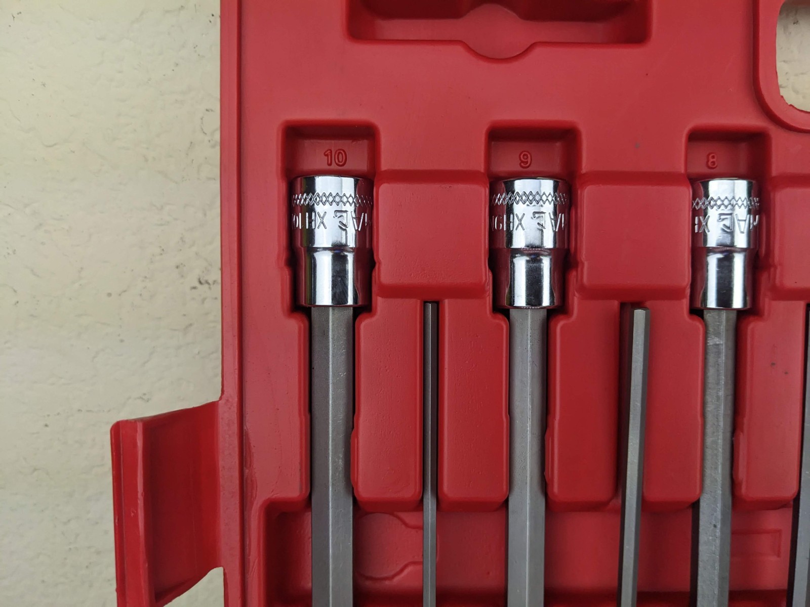 #bo766 Mac Tools SXH60B 60 PC. 3/8″ Master Hex Driver Socket Set EXCELLENT