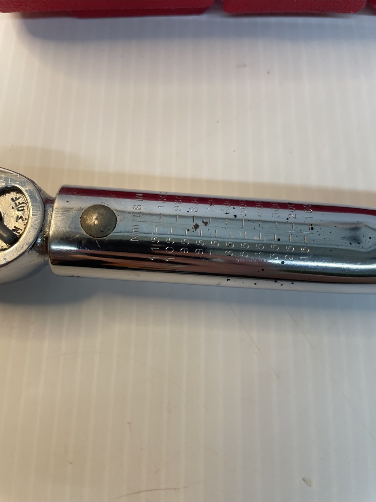 Snap on Qjr284d 3/8 Drive 1000 Pounds/inch Torque Wrench With Case – Pre Owned