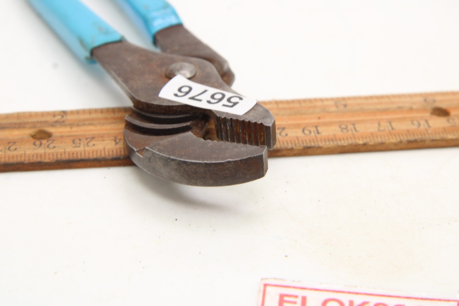 Channellock 426 Tongue & Groove 7″ Long Blue Rubber Grip Pliers USA