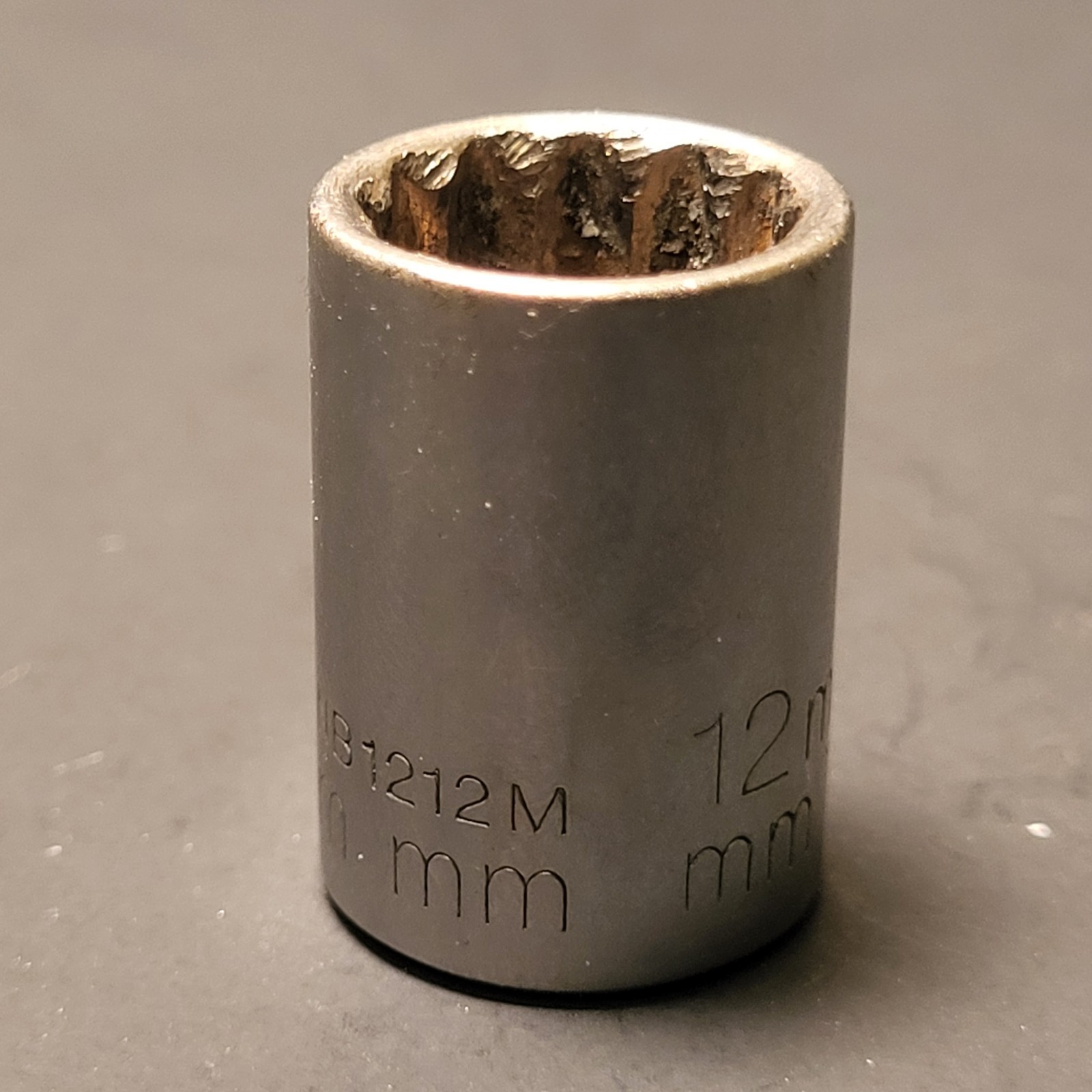 Napa New Britain 12mm socket made in USA 12 point 3/8” drive nb1212m
