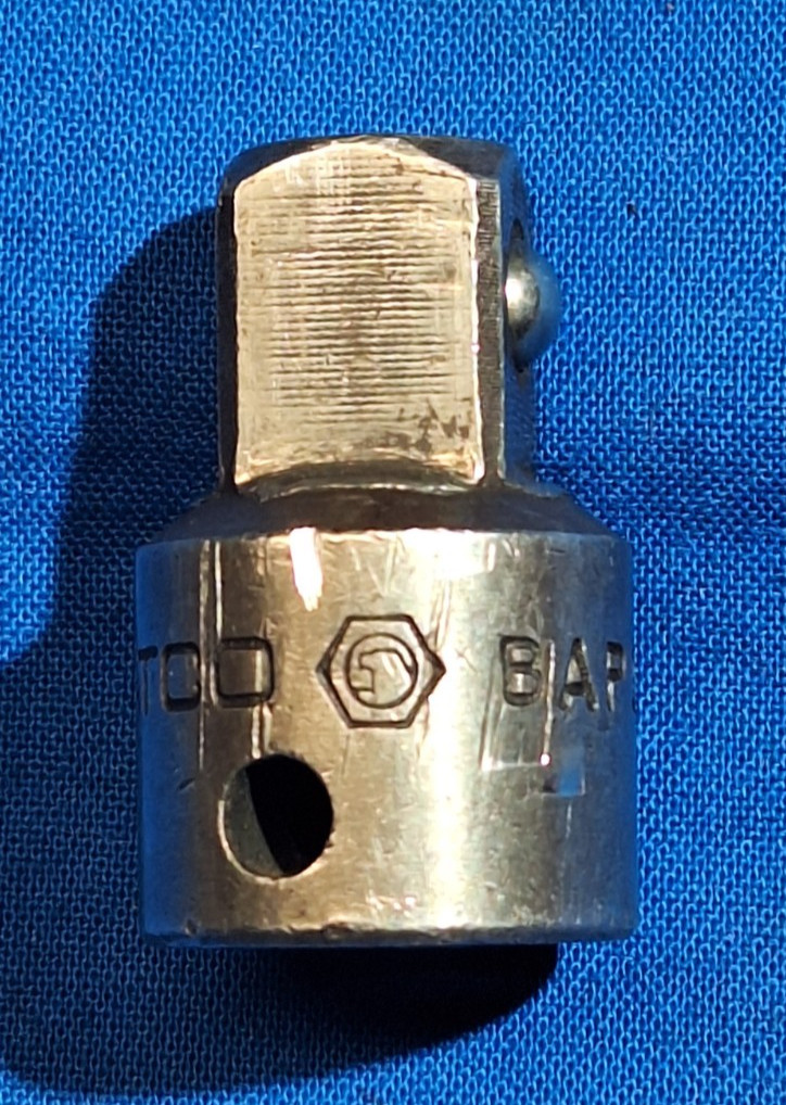 Matco Tools BAP1216B 3/8″ drive to 1/2″ drive short impact adapter 1-1/2″ long