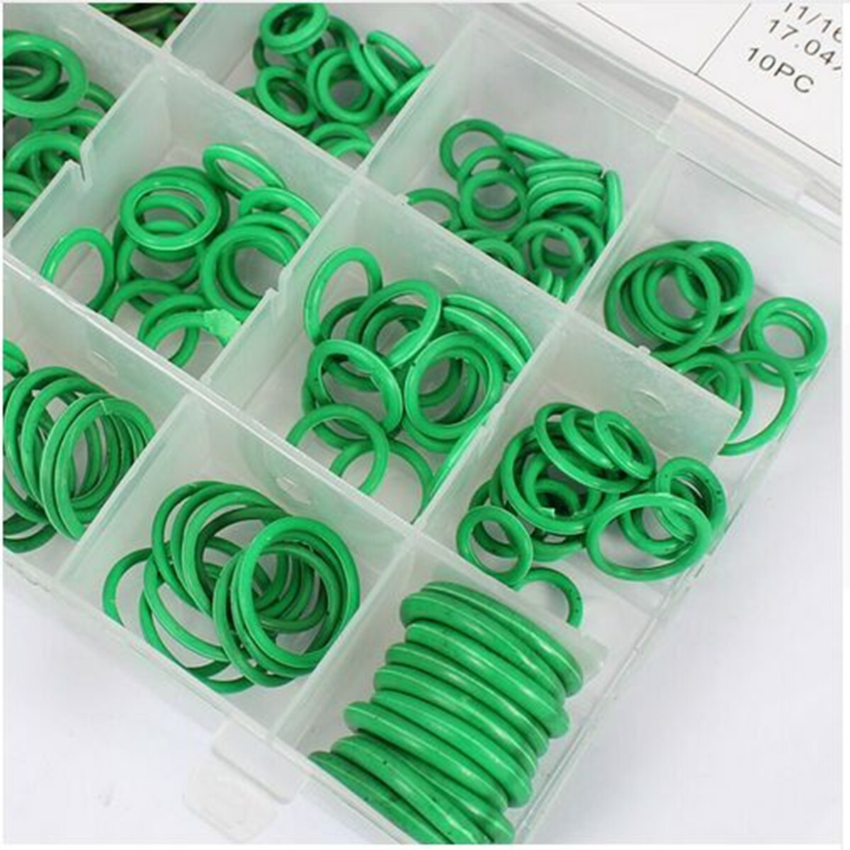 Car Air Conditioning Refrigerant A/C Repair O-Ring Seal Rubber Trim 270PCS Set