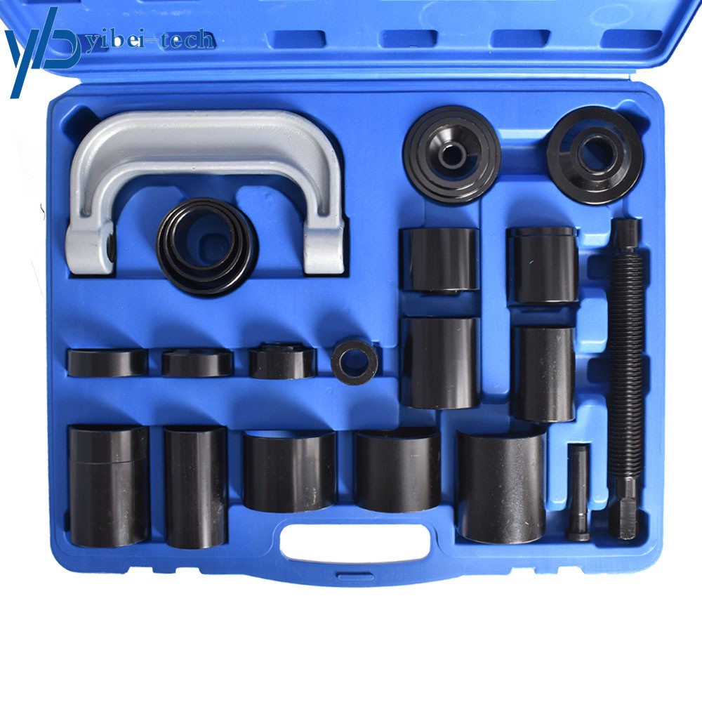 21Pcs Auto Repair Service Removal Ball Joint Press Tool Kit w/Master Adapter Set