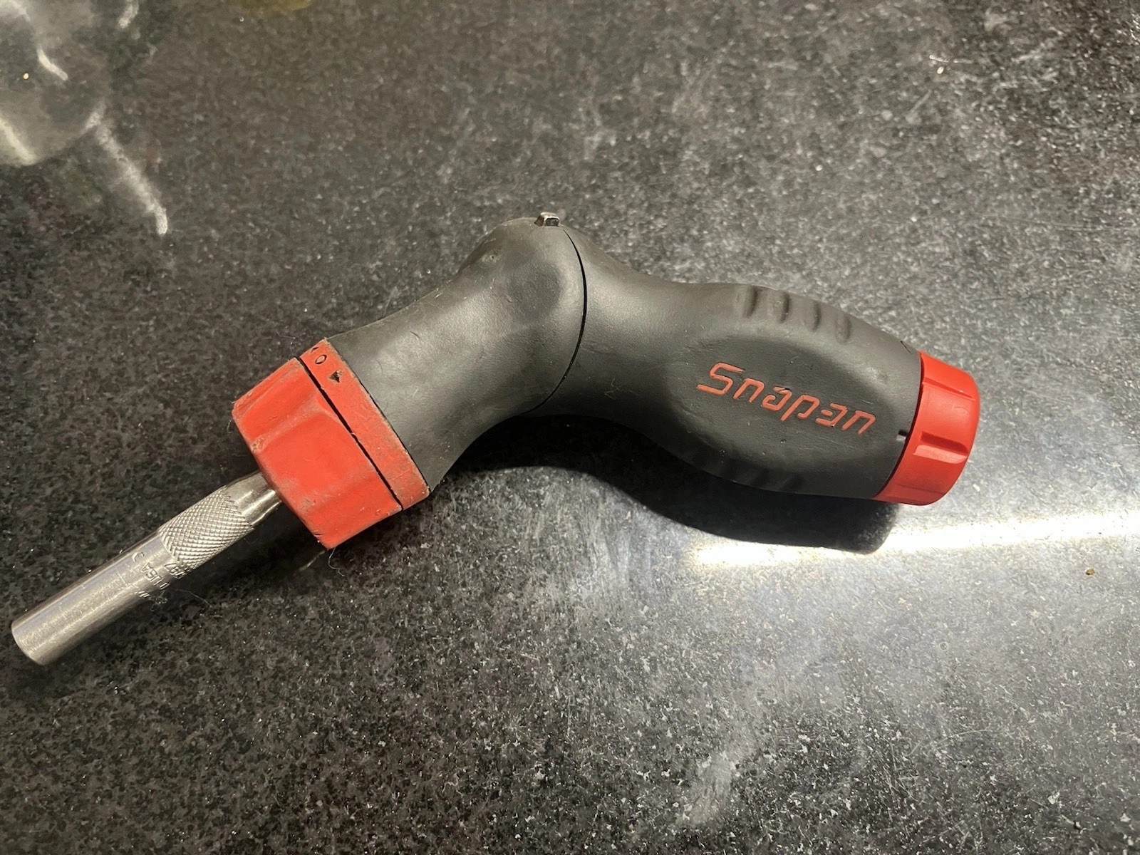 Snap On Soft Grip Ratcheting Five-Position Screwdriver Handle SGDMRCE4