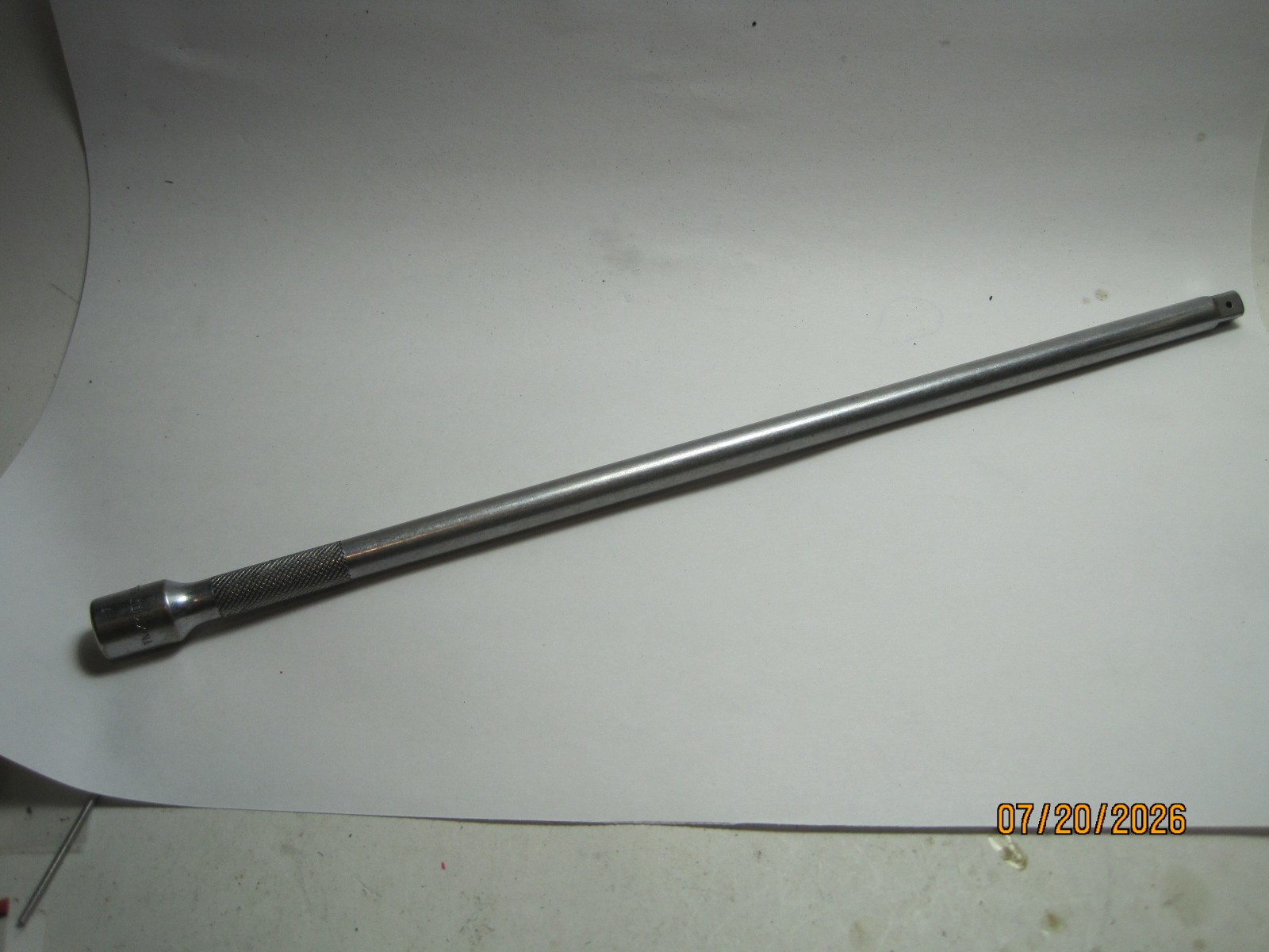 Snap On 1/4″ Drive 10″ Chrome Knurled Friction Ball Extension TMXK100