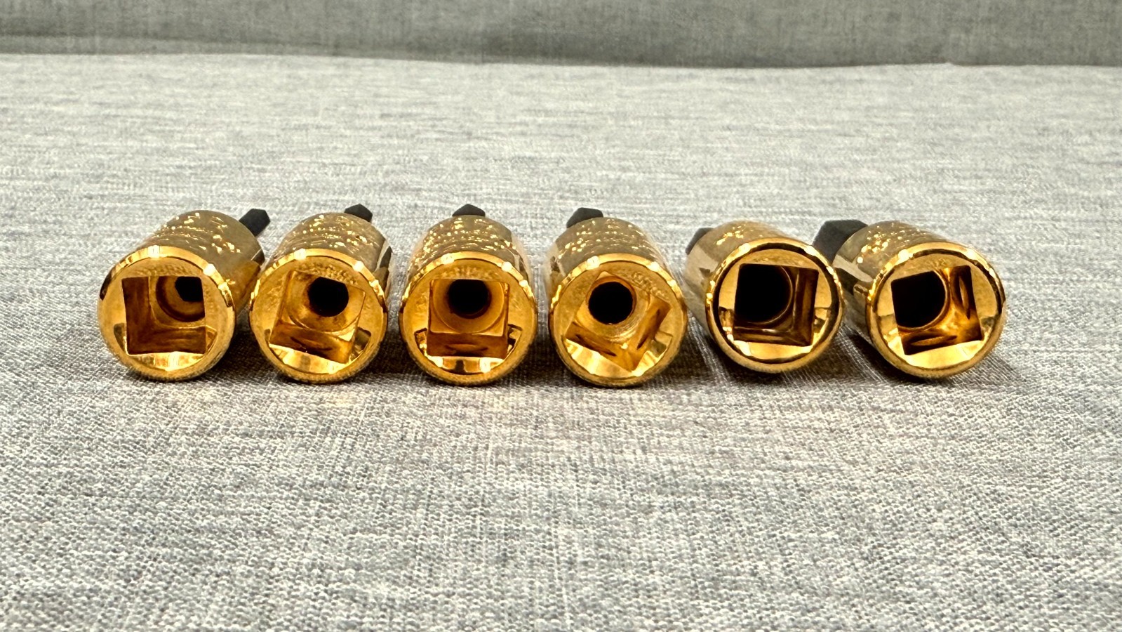 MAC TOOLS 2000 Limited Edition 24k Gold Plated 6pc Hex Allen Bit Socket Set#2801