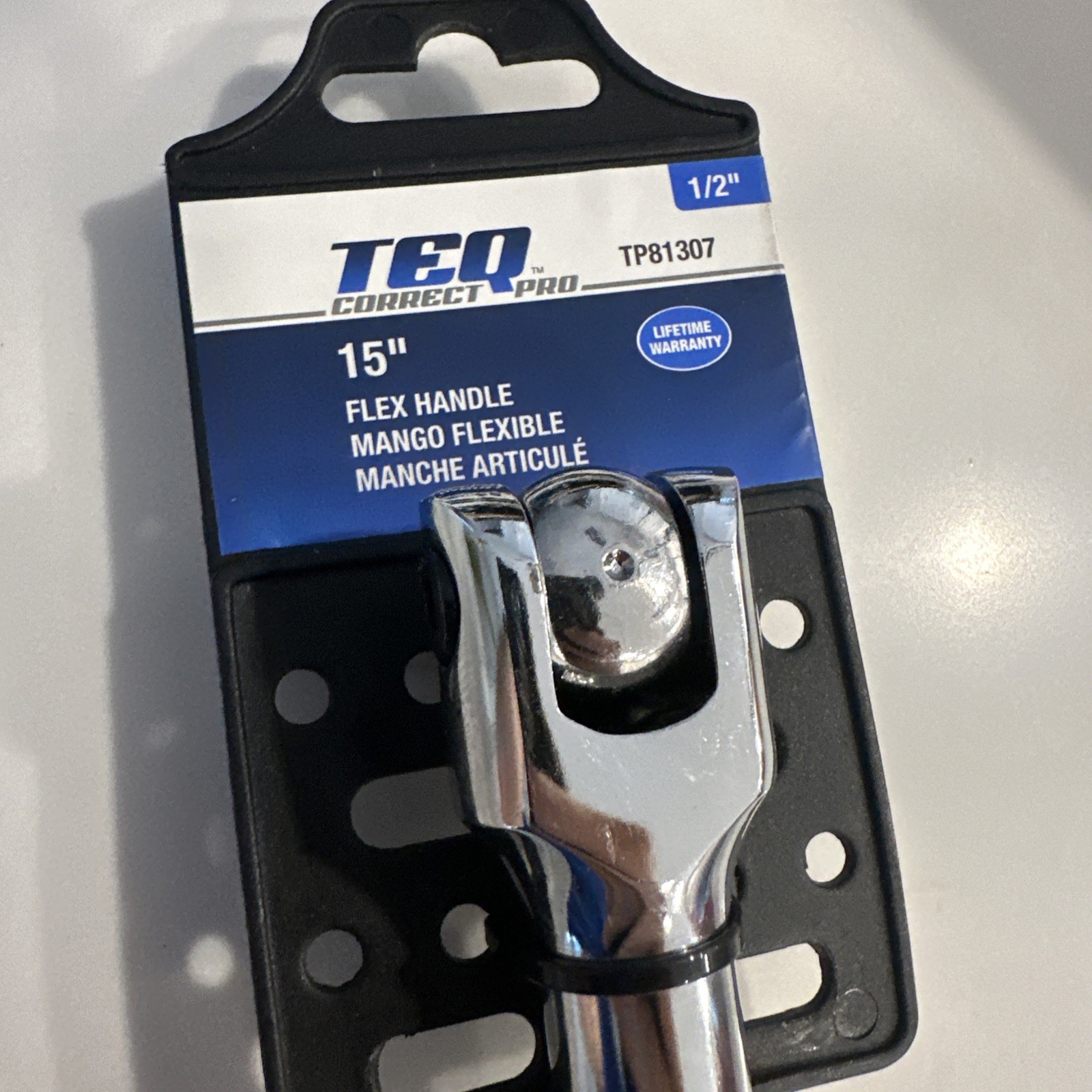 TEQ Correct Pro By GearWrench 1/2” Drive Breaker Bar Flex Handle 15″ – 81307