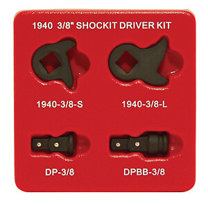 Lock Technology LTI 1940 3/8” Kentucky Kicker Shockit Driver Kit Brand New!