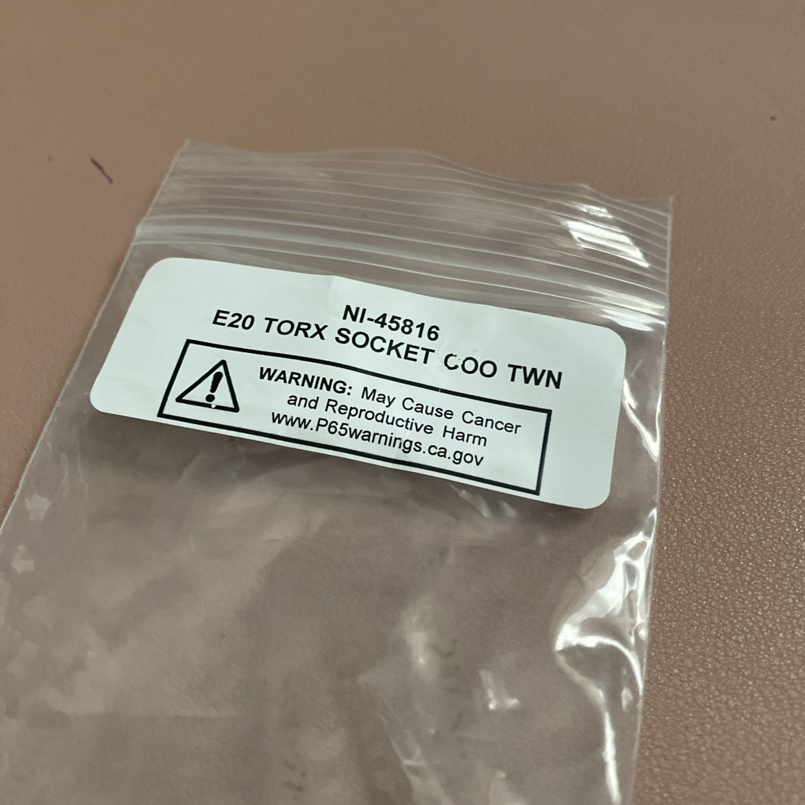 Torx Socket E-20 NI-45816 NEW