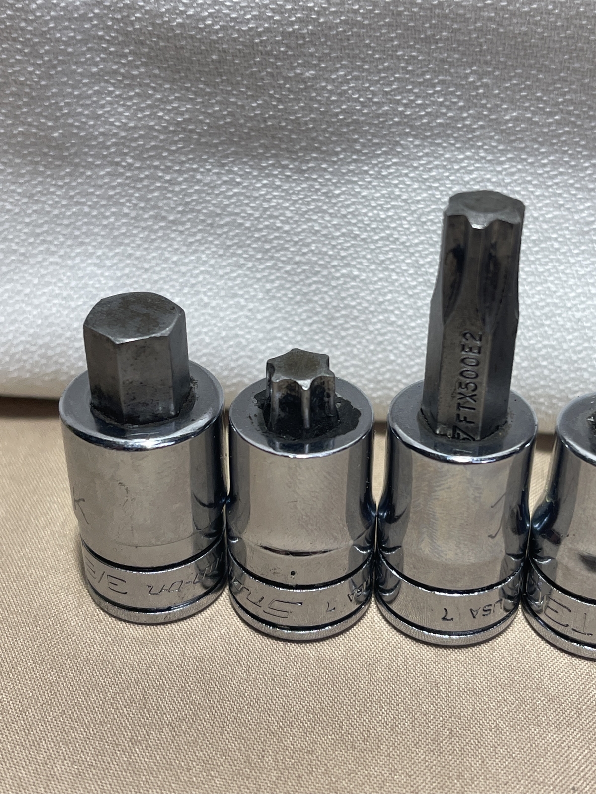 Snap-on Tools USA 3/8″ Drive Torx Sockets LOT/8 Set