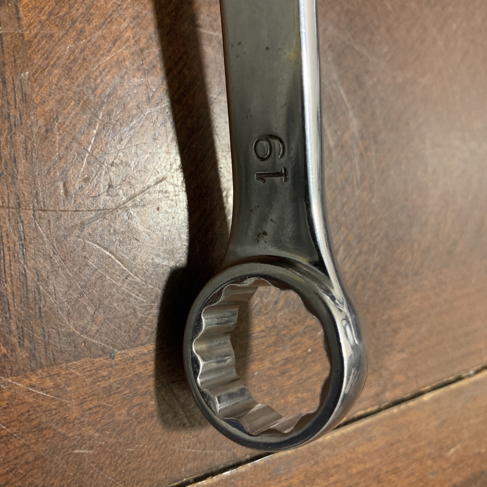 Mac TOOLS USA SHORT WRENCH VINTAGE METRIC STUBBY 19mm CS219MMR 12PT Spanner V3