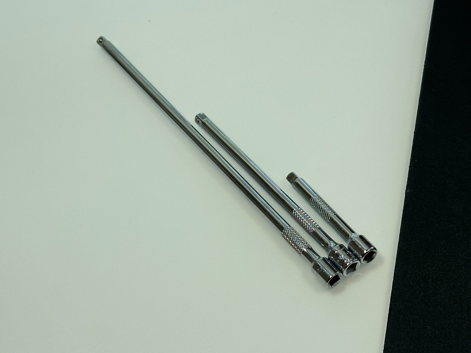 🇺🇸 NEW SK Tools USA 3pc Knurled 1/4” Drive Extension Set Lot, 3” 6” 10”