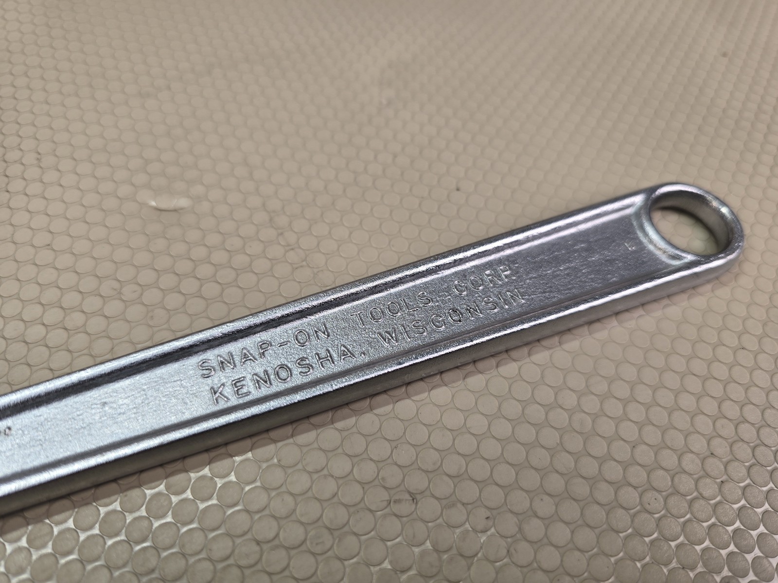Snap-on Blue-Point 10″ Adjustable Wrench Forged Alloy Steel USA Vintage Tool