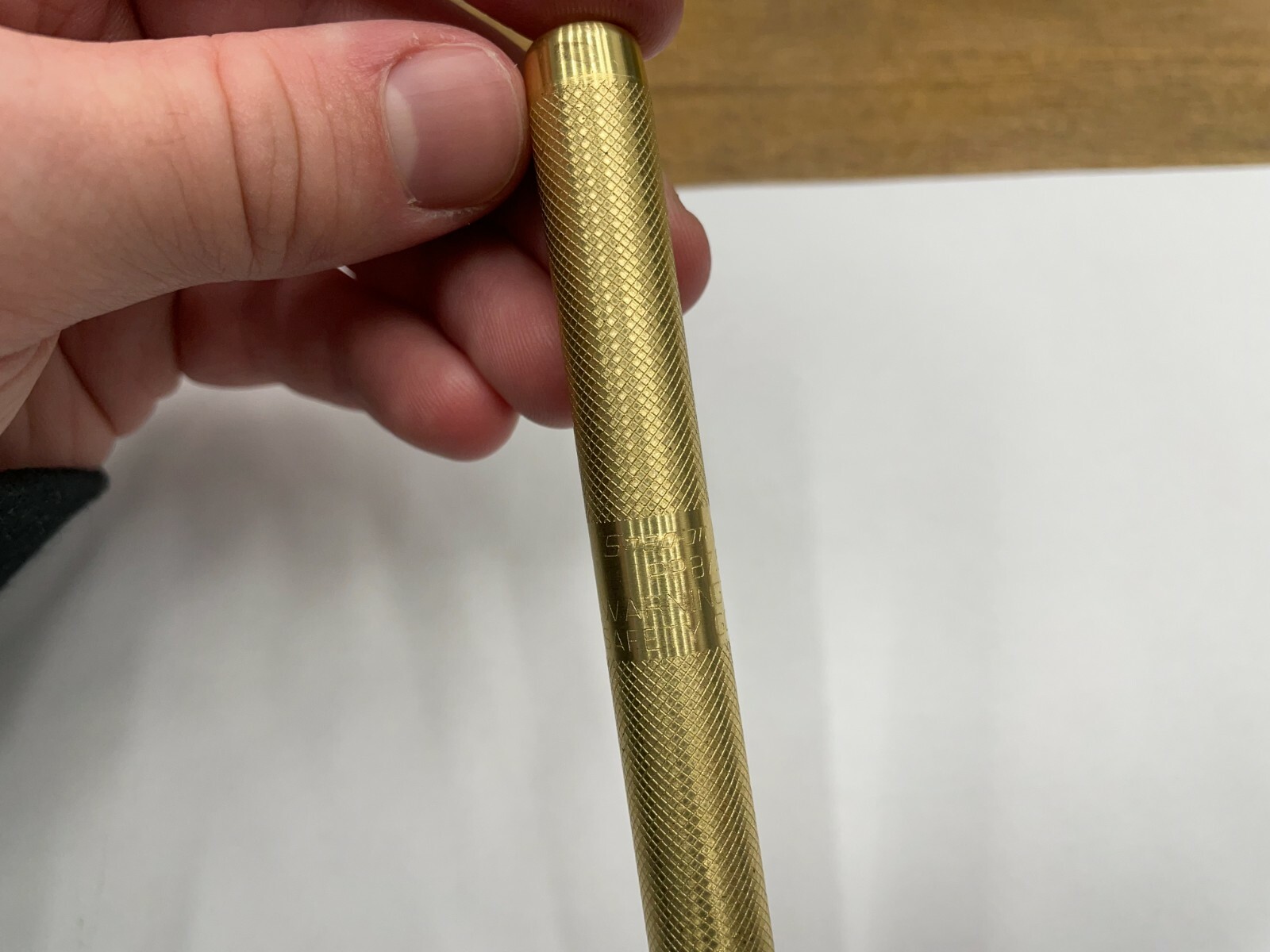 Snap-on Tools USA NEW 7-1/2″ Length 1/2″ Diameter BRASS Drift Punch PPB7.516