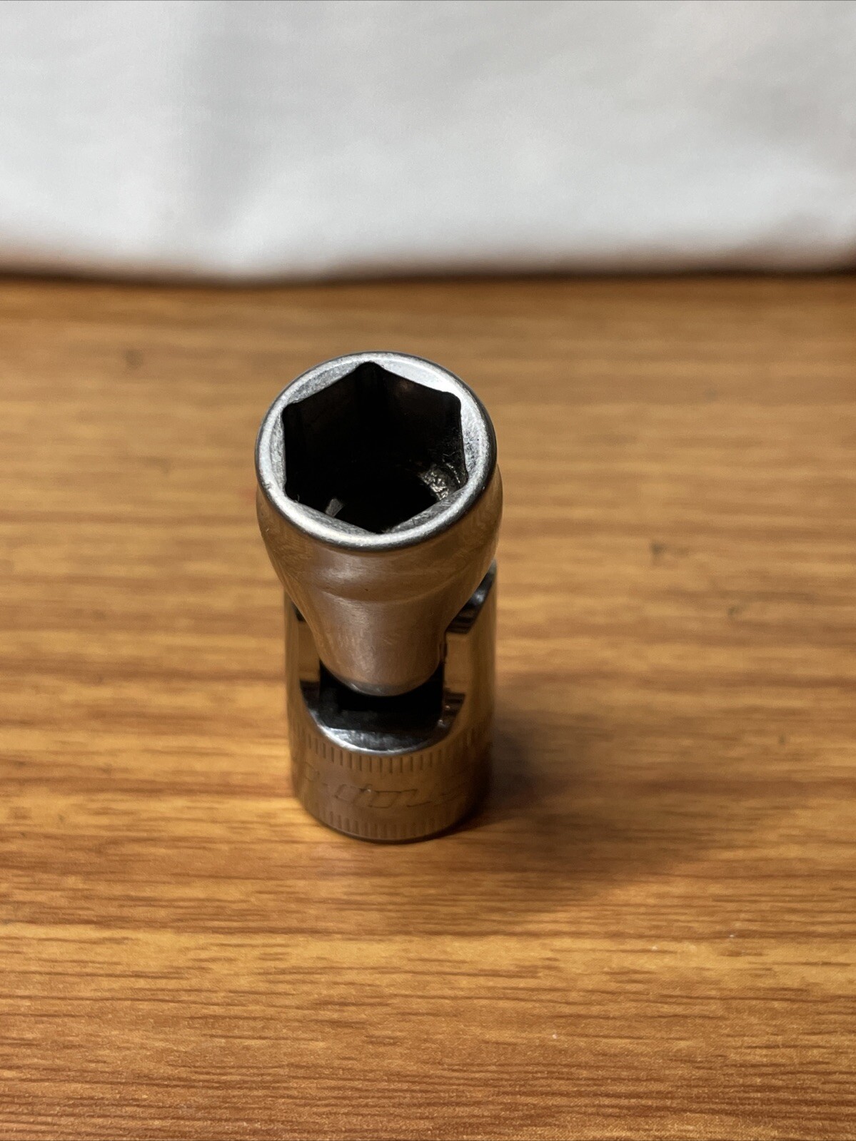 Snap On 3/8″ Drive 12mm Metric Shallow 6pt Swivel Socket FSUM12A USA NEW