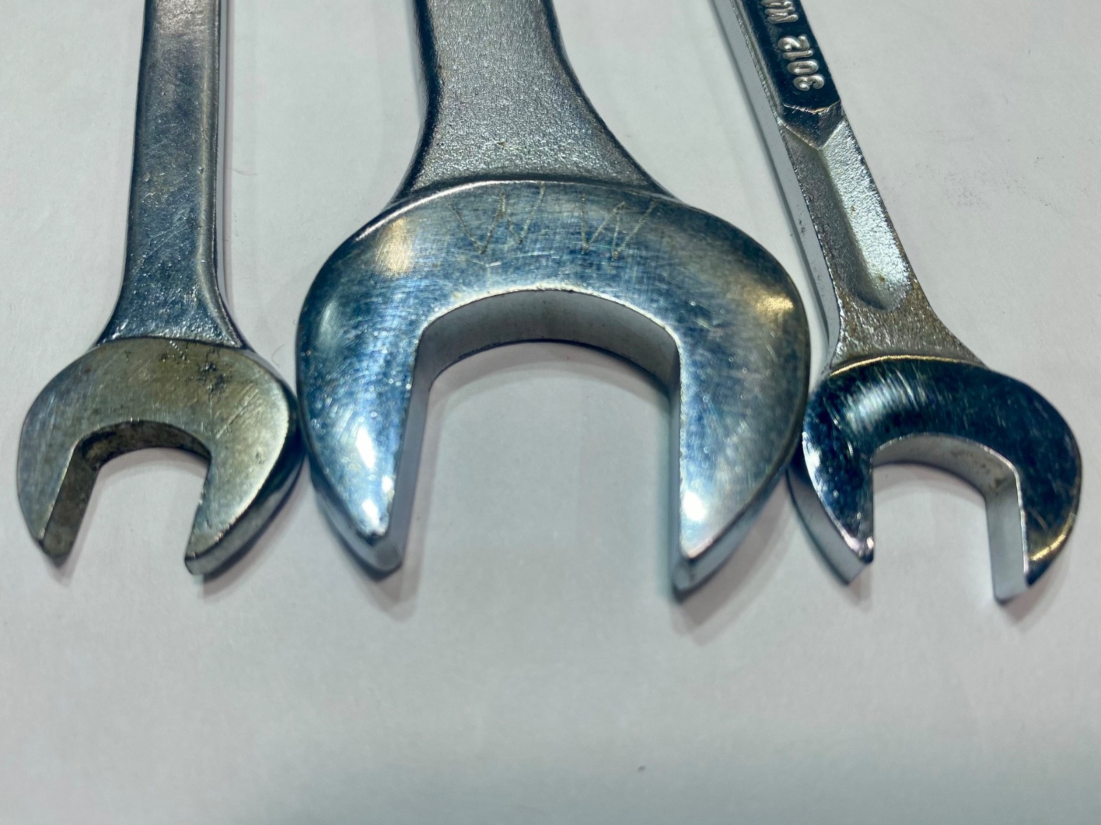 Vintage 3 pc. Thorsen/Action Open-End Wrench Lot, ca. 1962-1991, Made in USA