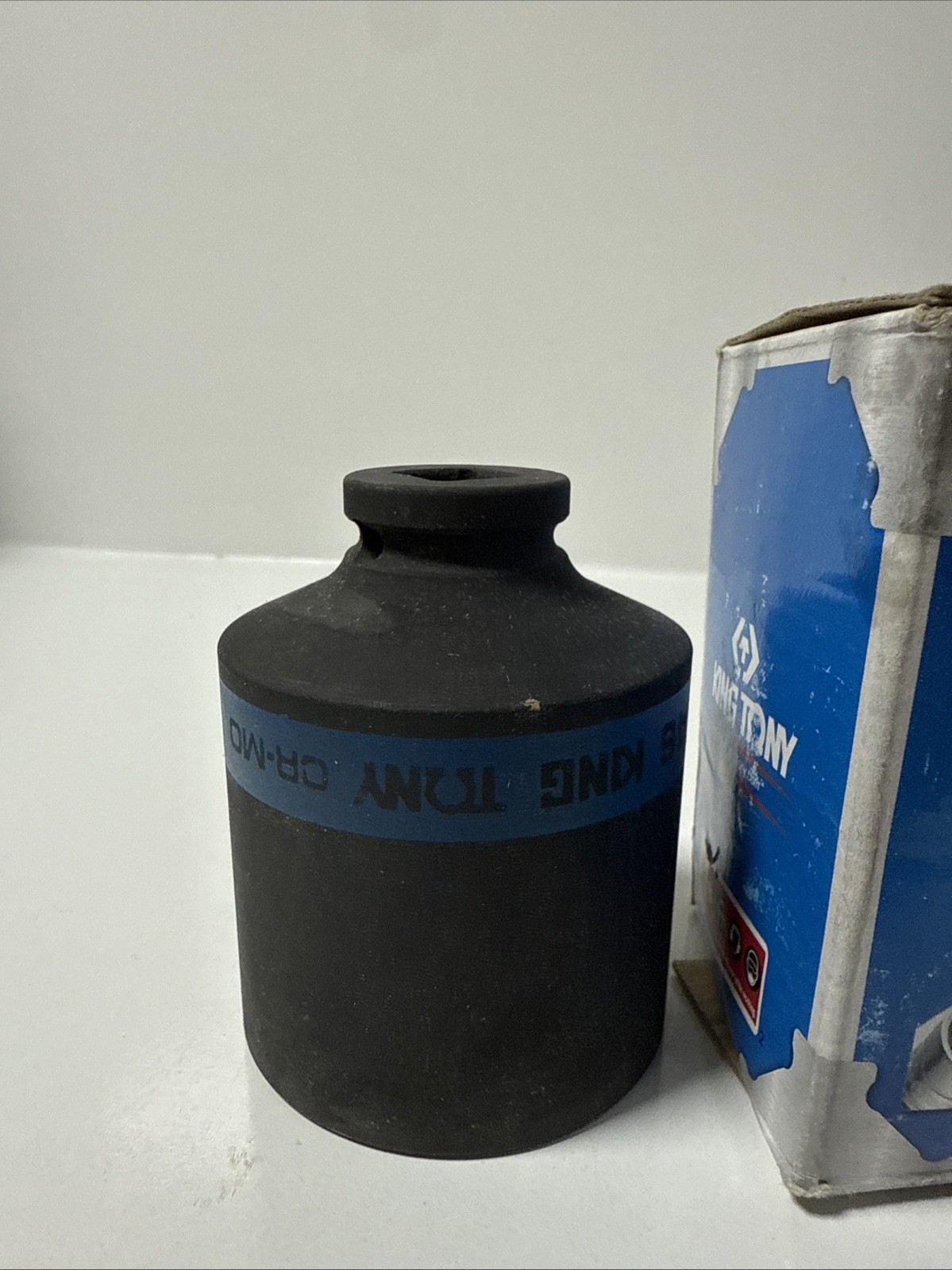 KING TONY No 443546M Point Drive Deep Impact Socket, 46mm, 1/2-inch, Black