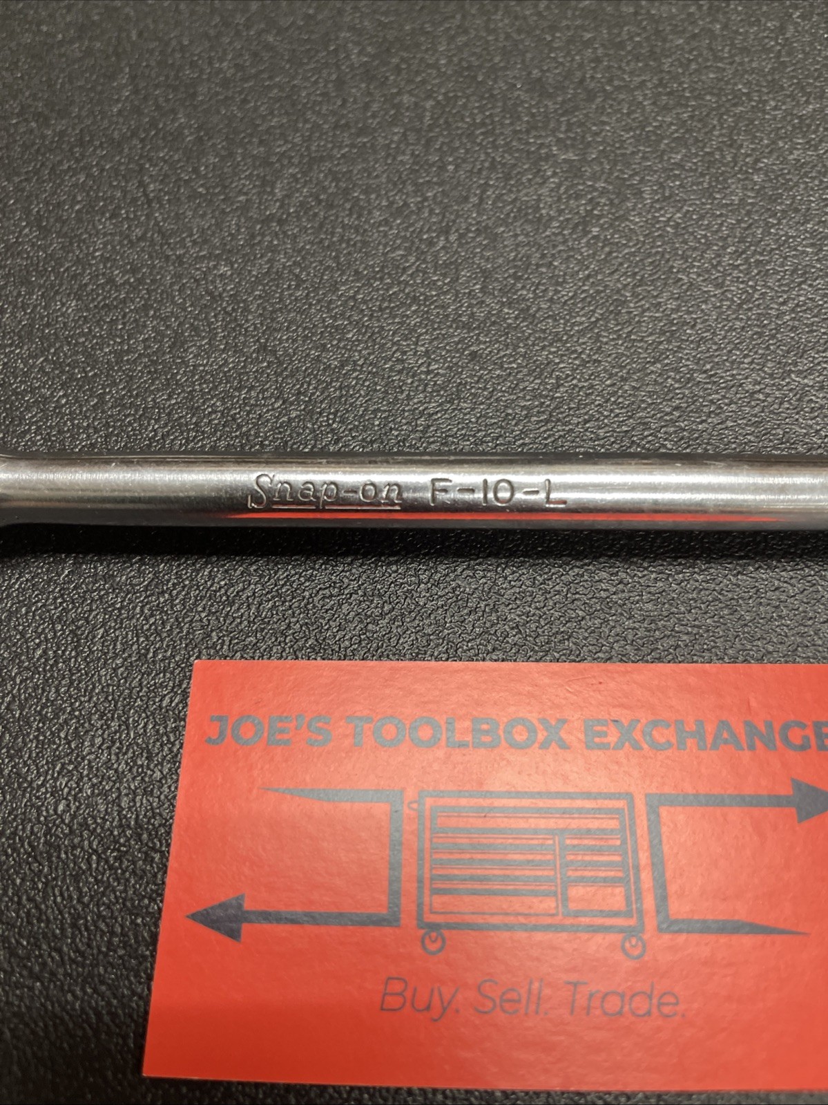 Snap-On F-10-L 3/8″ Dr. Breaker Bar 10″ Long Vintage Made In USA
