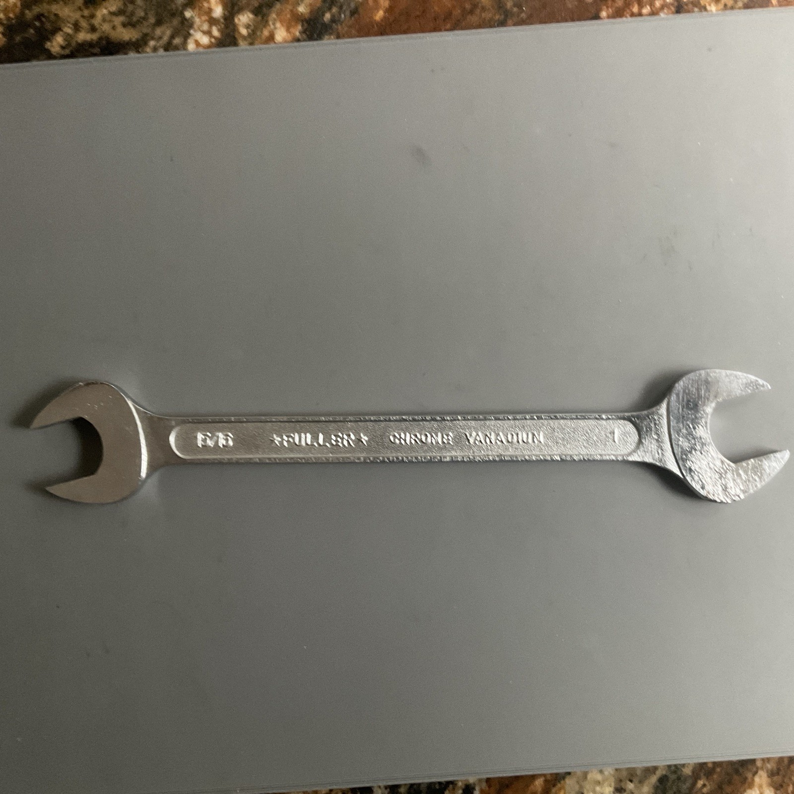 Vintage Fuller 15/16″ x 1″ Chrome Vanadium Open Wrench 12″ Long Made In Japan