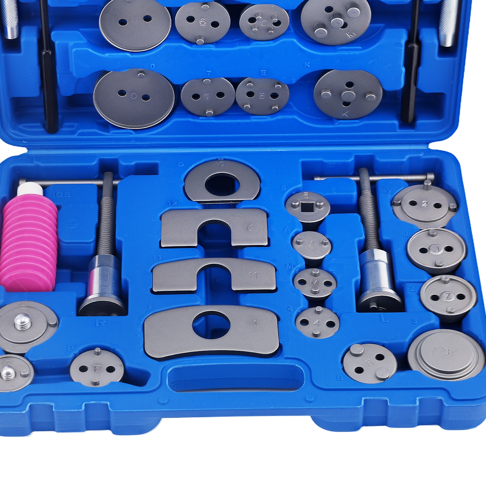35 Pcs Disc Brake Caliper Compressor Tool Kit W/ 24 Adapters Fits Most Vehicles
