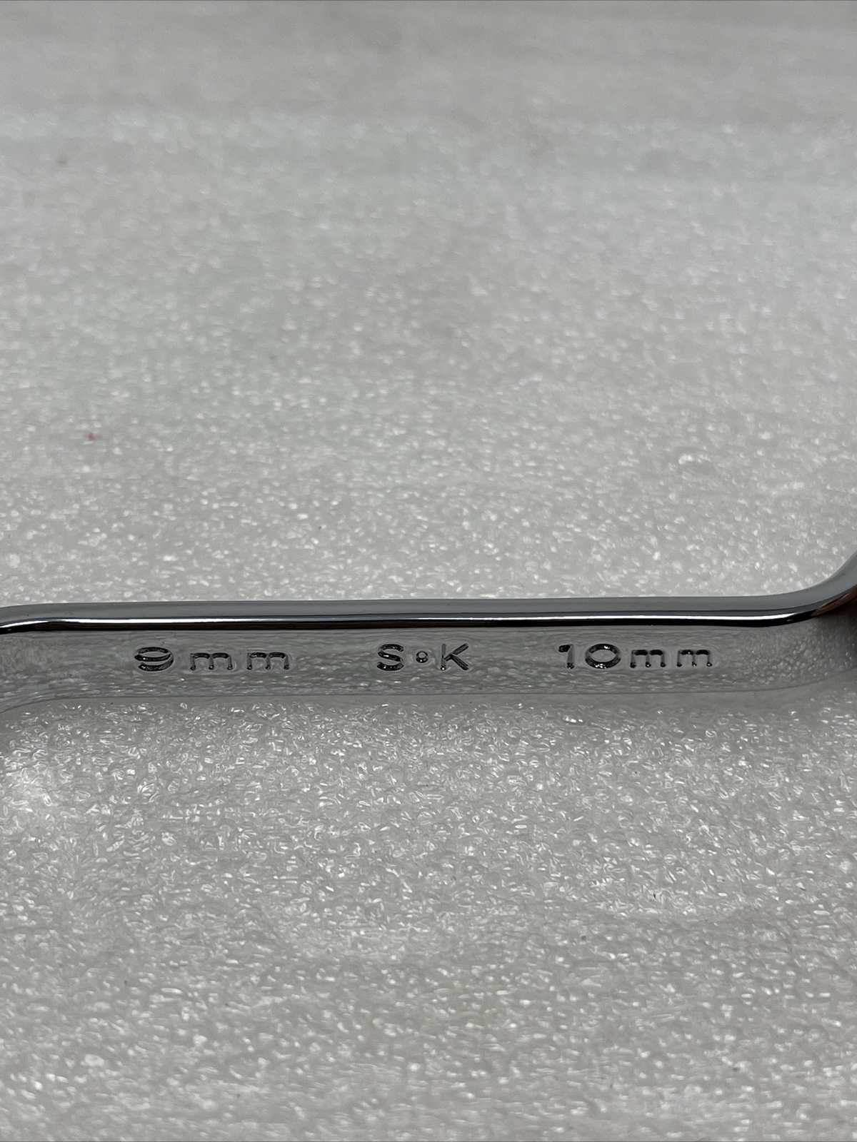 SK Tools 87779 Metric Offset Stubby Box End Wrench, 6 Point, 9mm x 10mm New USA