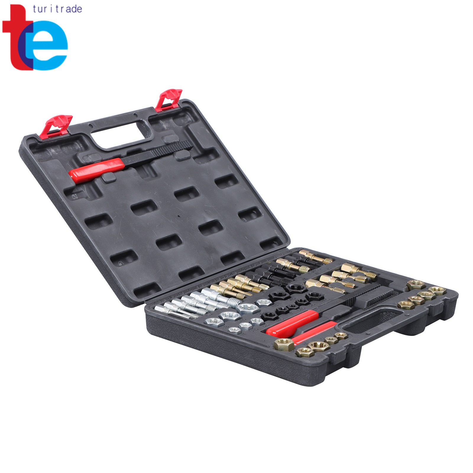 Thread Repair Thread Chaser Tool Set-49PCS Thread Cleaner Rethreading Master Kit