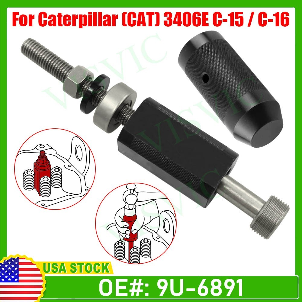 9U-6891 For CAT 3406E C10 C12 C15 C16 C-18 Injector Sleeve Remover Installer Set