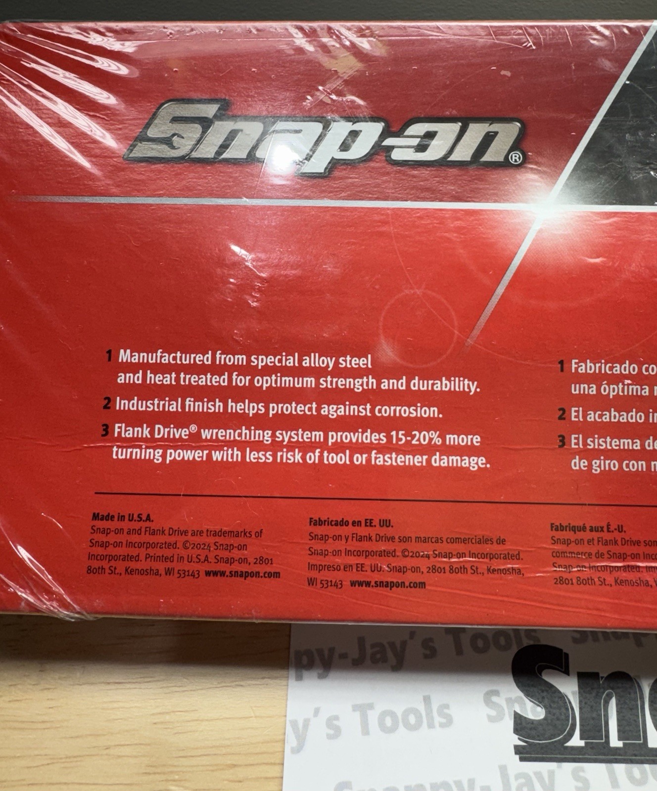 Snap-on Tools NEW 1/2″ drive 10 to 24 mm 6pt DEEP Impact Socket Set 315SIMMYA