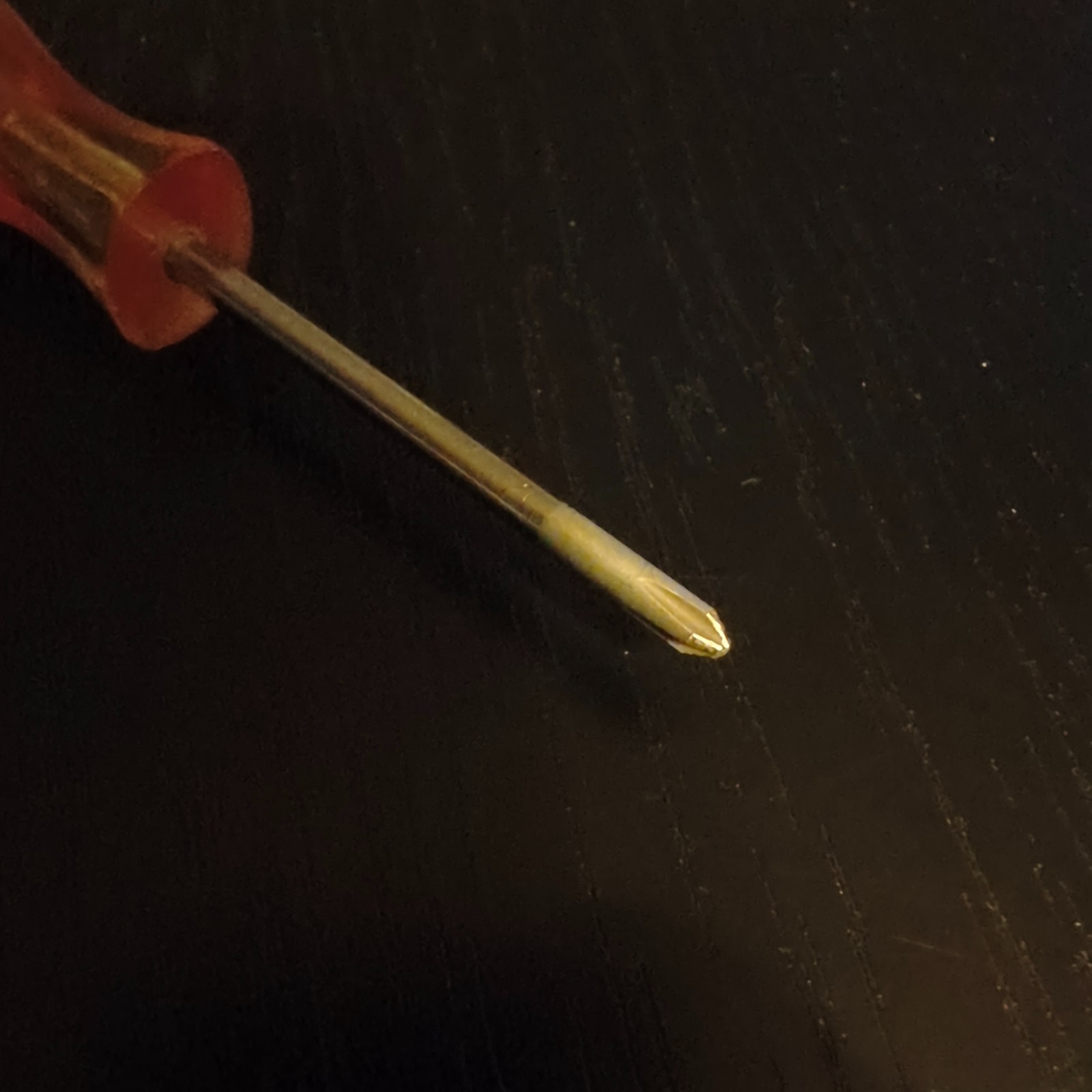 Vintage Snap On Pocket Clip Clear #1 Phillips Tip Screwdriver SSDP204 A7