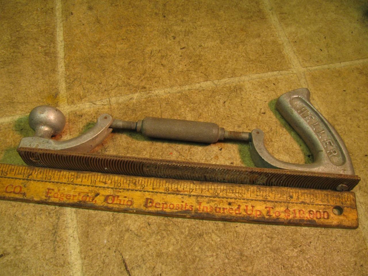 Vintage Heller Bros Curved Adjustable Body File