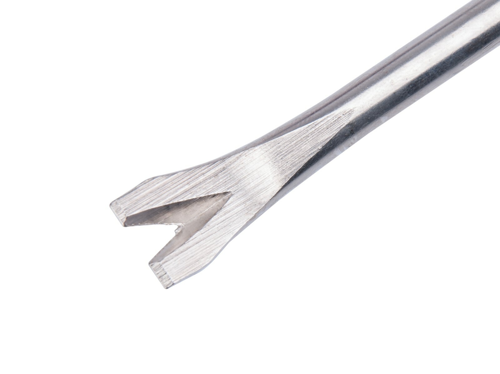 Trim Clip Remover Tool Small V-Groove Hardened Carbon Steel PP Handle 8″