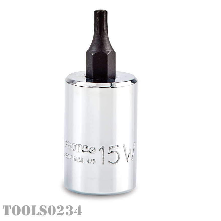 J5239C 3/8″ Drive TORX Proto 8 Piece Bit Socket Set w/Holder T15 – T50